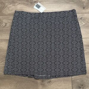 RipSkirt Hawaii 19.75" Black Pearl Batik Cover Up Wrap Skirt Size XL